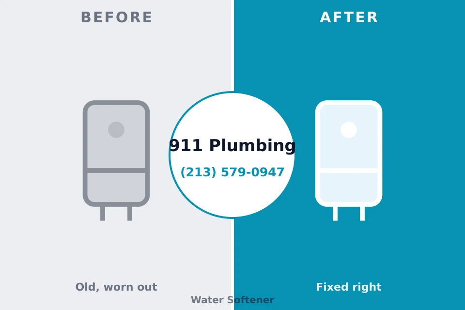 Before and after: plumbing repair Woods Creek, WA